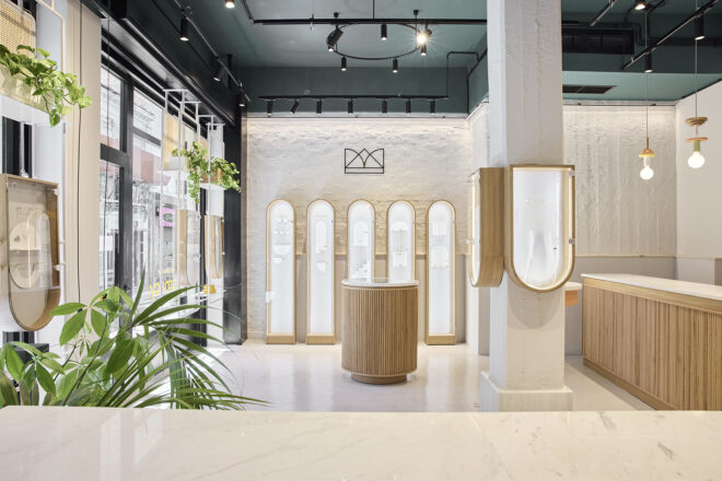 Archisearch - Prigipo jewelry store in the centre of Athens | LOOPO Studio