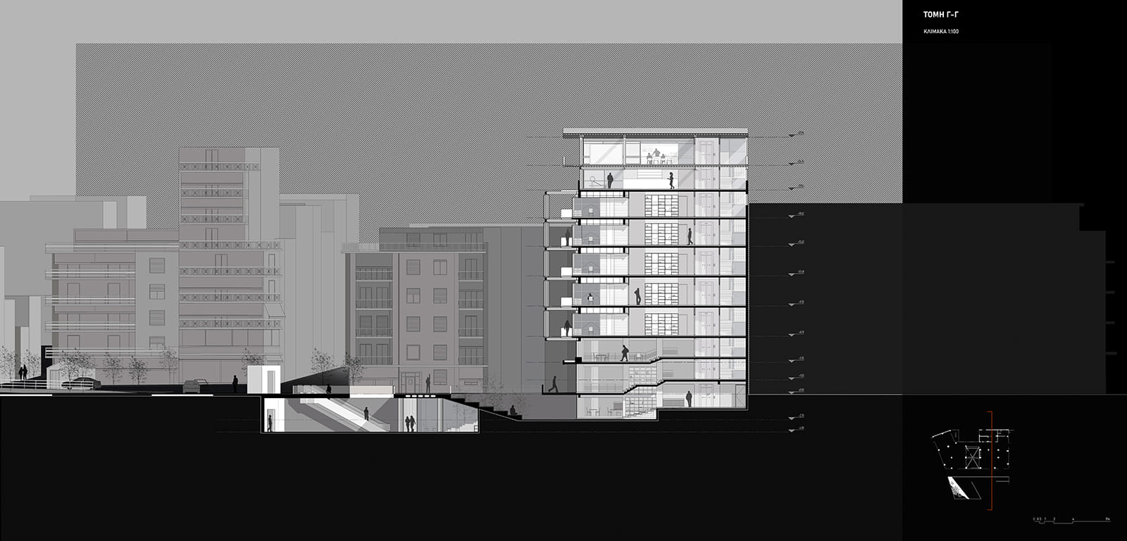 Archisearch Μετάβαση σε τέσσερις πράξεις_Επανάχρηση κτηρίου πρώην φοιτητικής εστίας Παντείου Πανεπιστημίου | διπλωματική εργασία από τη Μαργαρίτα Χατζημιχαήλ
