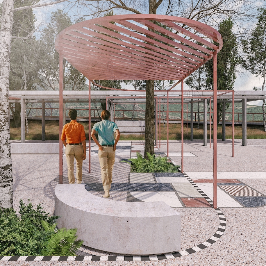 Archisearch Object-e wins honorable mention in the competition for the Redesign of an Urban Square in Pyli, Greece