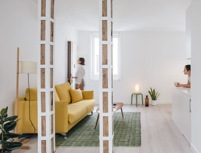 Archisearch - Flat White - Renovation of an apartment to rent in Plaza de España by gon architects