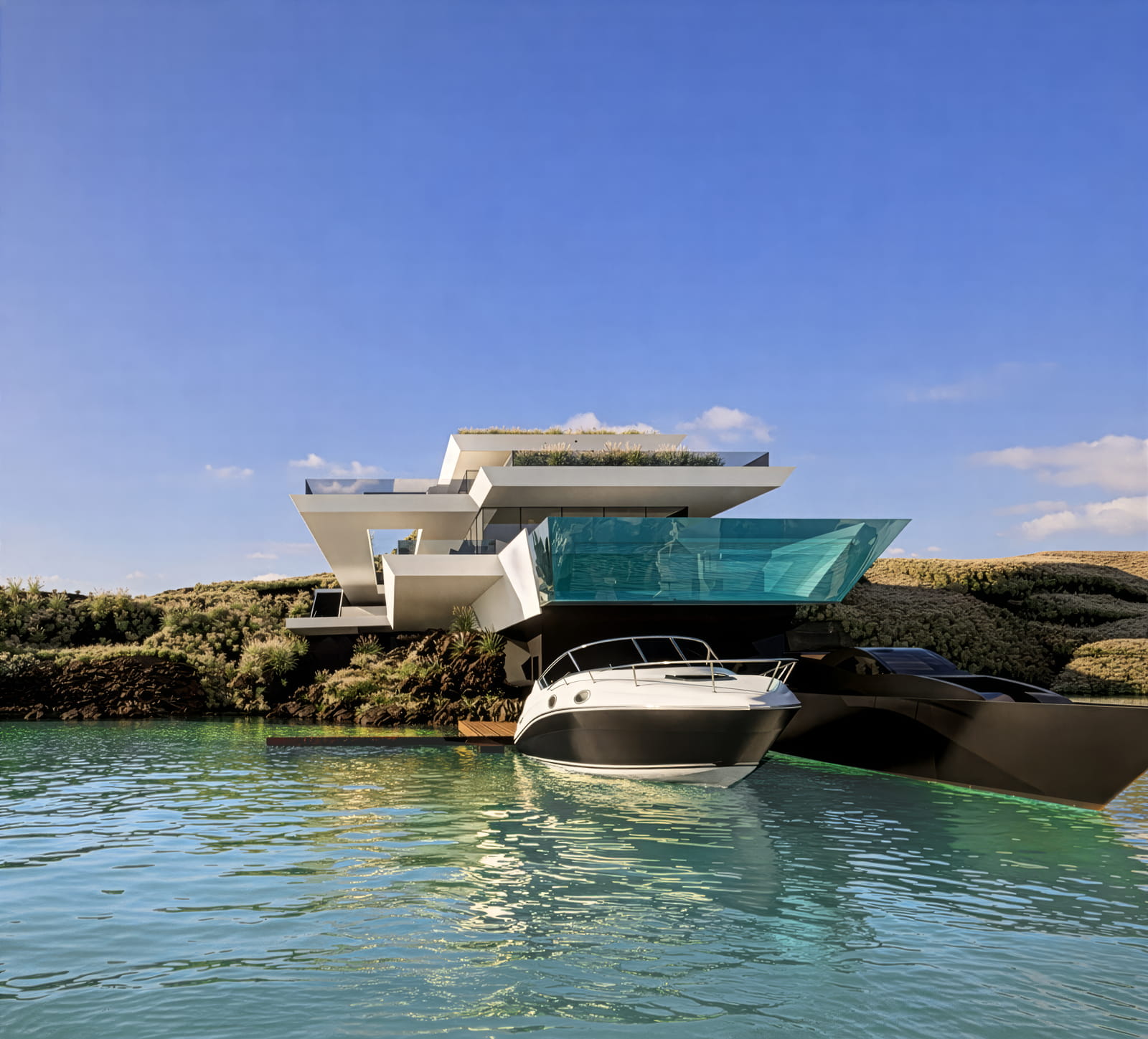 Archisearch Αρχιτεκτονική ως Τοπογραφικό Συμβάν: Το γραφείο Vrantsi σχεδιάζει την Villa Earth στην Κέρκυρα