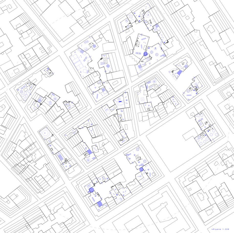 Archisearch Freeboards of an Urban Archipelago, Intervening on the Athenian Terrace / Student Project by Konstantinos Vlachoulis, Alexandros Makridis & Pappas Serafeim