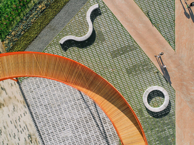 Archisearch - DROM converts Azatlyk Square in Russia into a lively contemporary public space