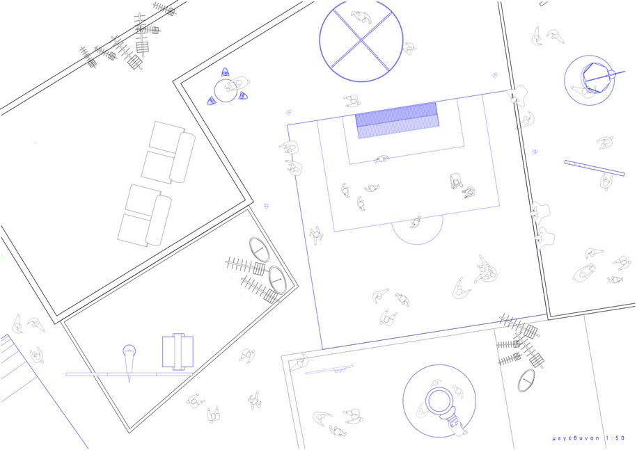 Archisearch Freeboards of an Urban Archipelago, Intervening on the Athenian Terrace / Student Project by Konstantinos Vlachoulis, Alexandros Makridis & Pappas Serafeim