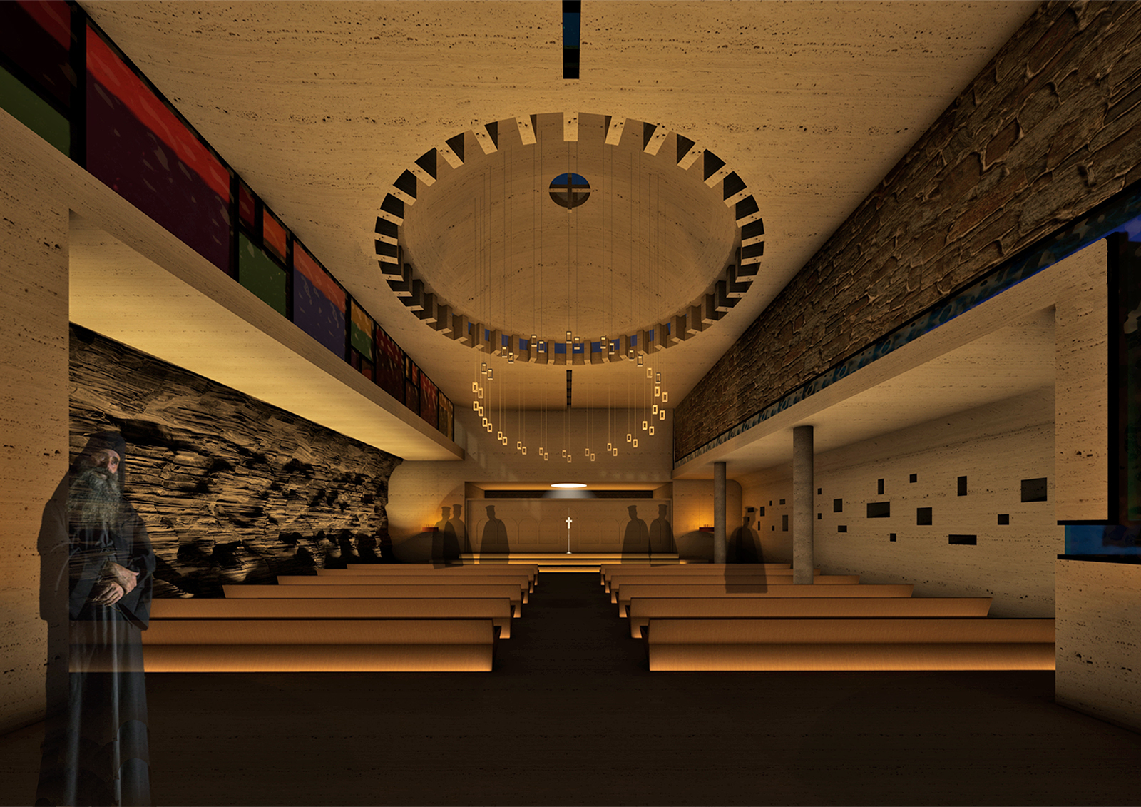 Archisearch Sacred Rocks: A contemporary monastery in Meteora | A diploma thesis by Diamanti Electra and Antoniou Konstantinos