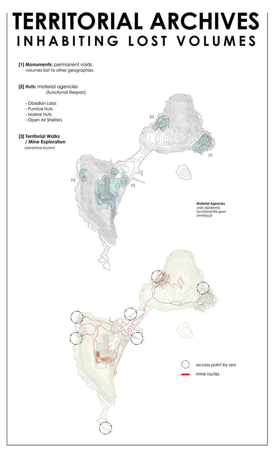 Archisearch Post-Geographies: Ways of Inhabiting the World | Diploma project by Panagiotis Kalantzis