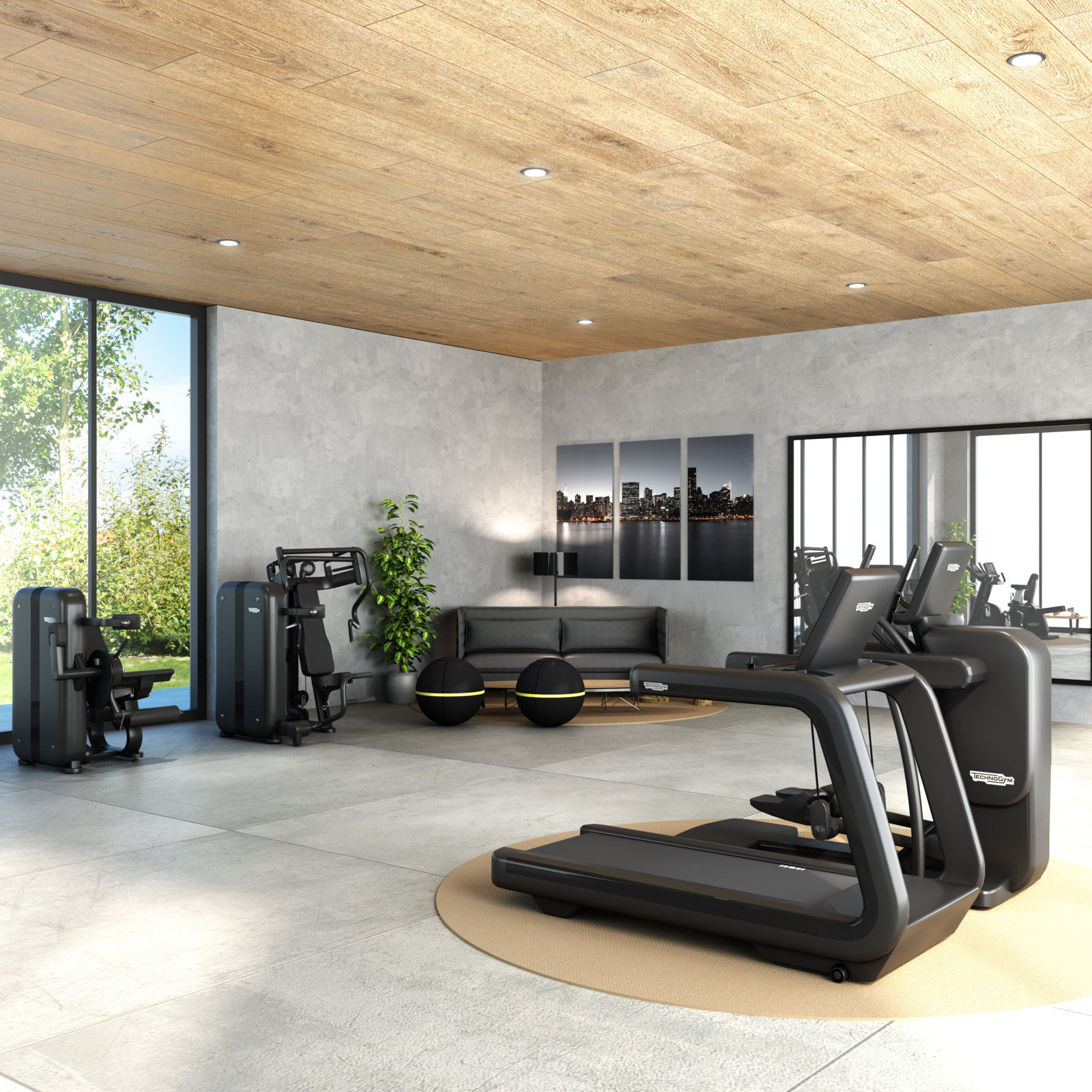 Archisearch Technogym Interior Design: At the Architect’s Service