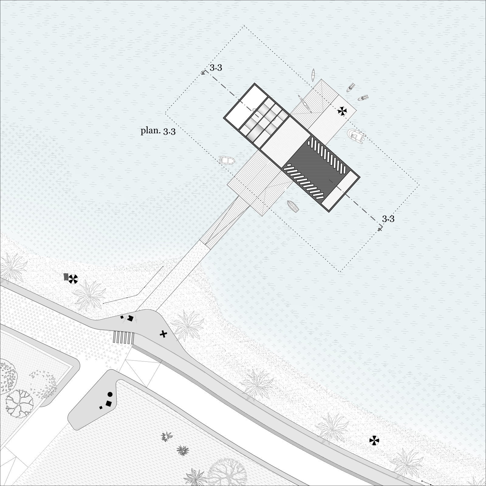 Archisearch Coast to Coast_ 3rd Prize - Porto Heli seafront design competition | by Object-e