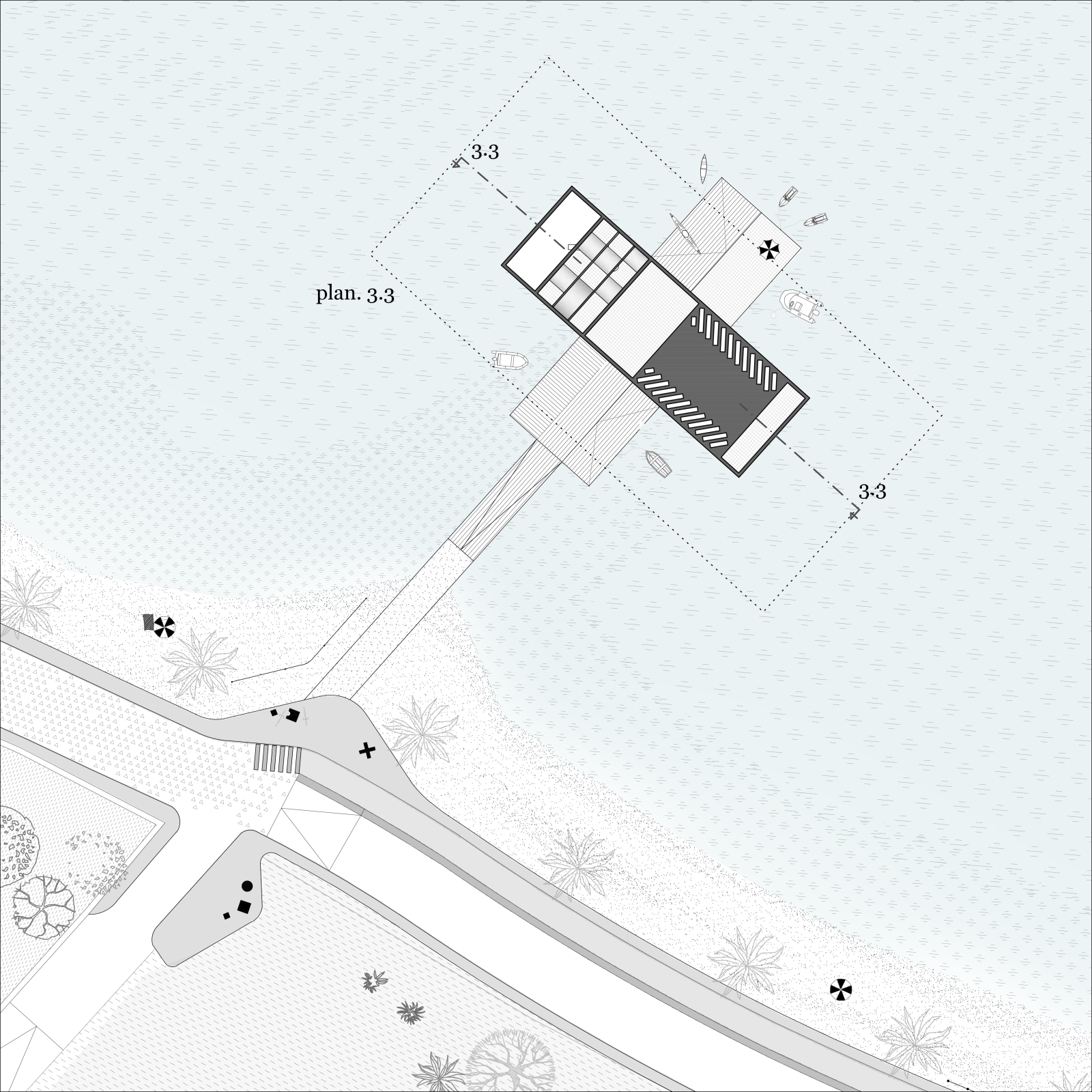 Archisearch Coast to Coast_ 3rd Prize - Porto Heli seafront design competition | by Object-e