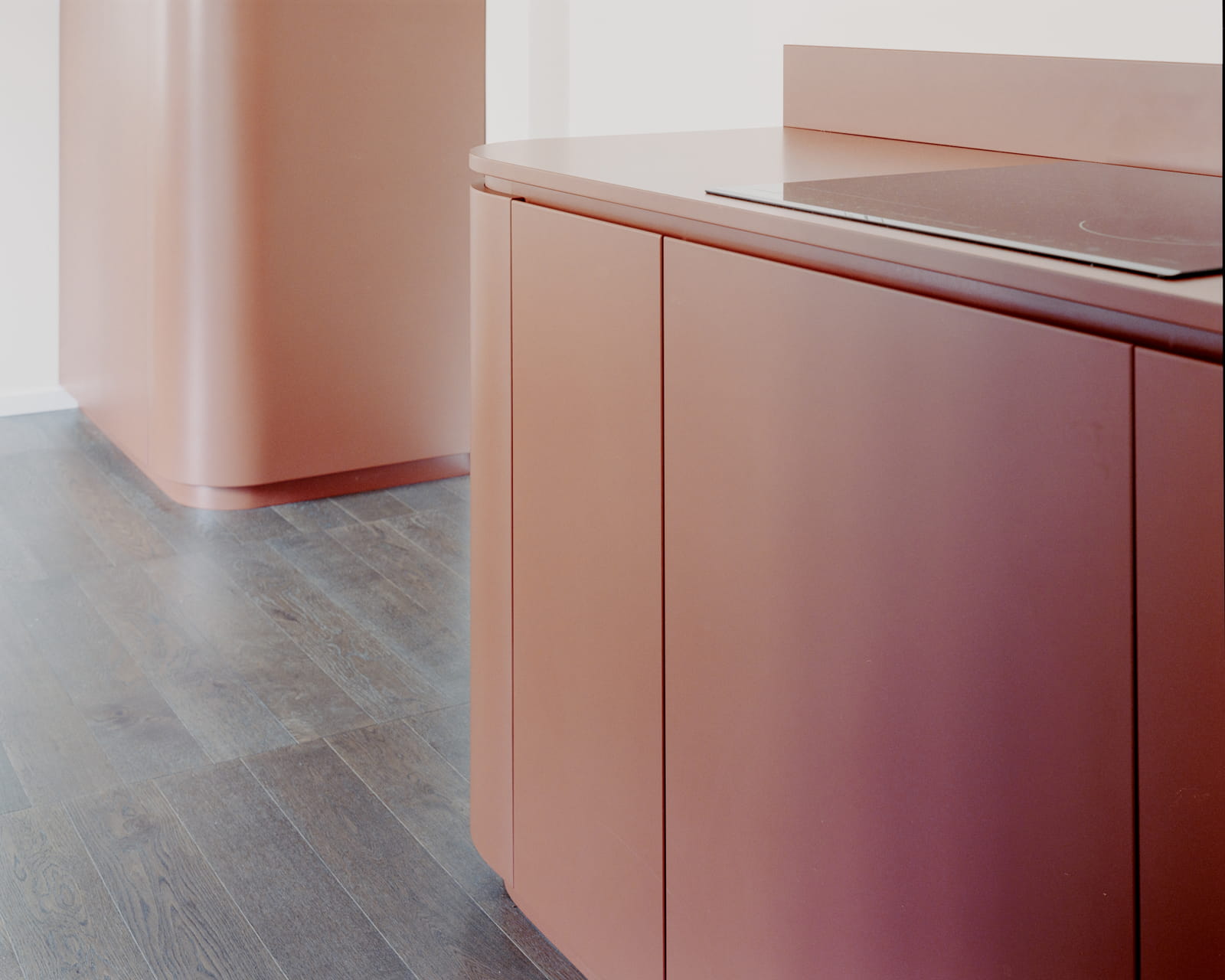 Archisearch OUT Designs a Bold Kitchen Composition in a 1930s Rationalist Apartment in Rome