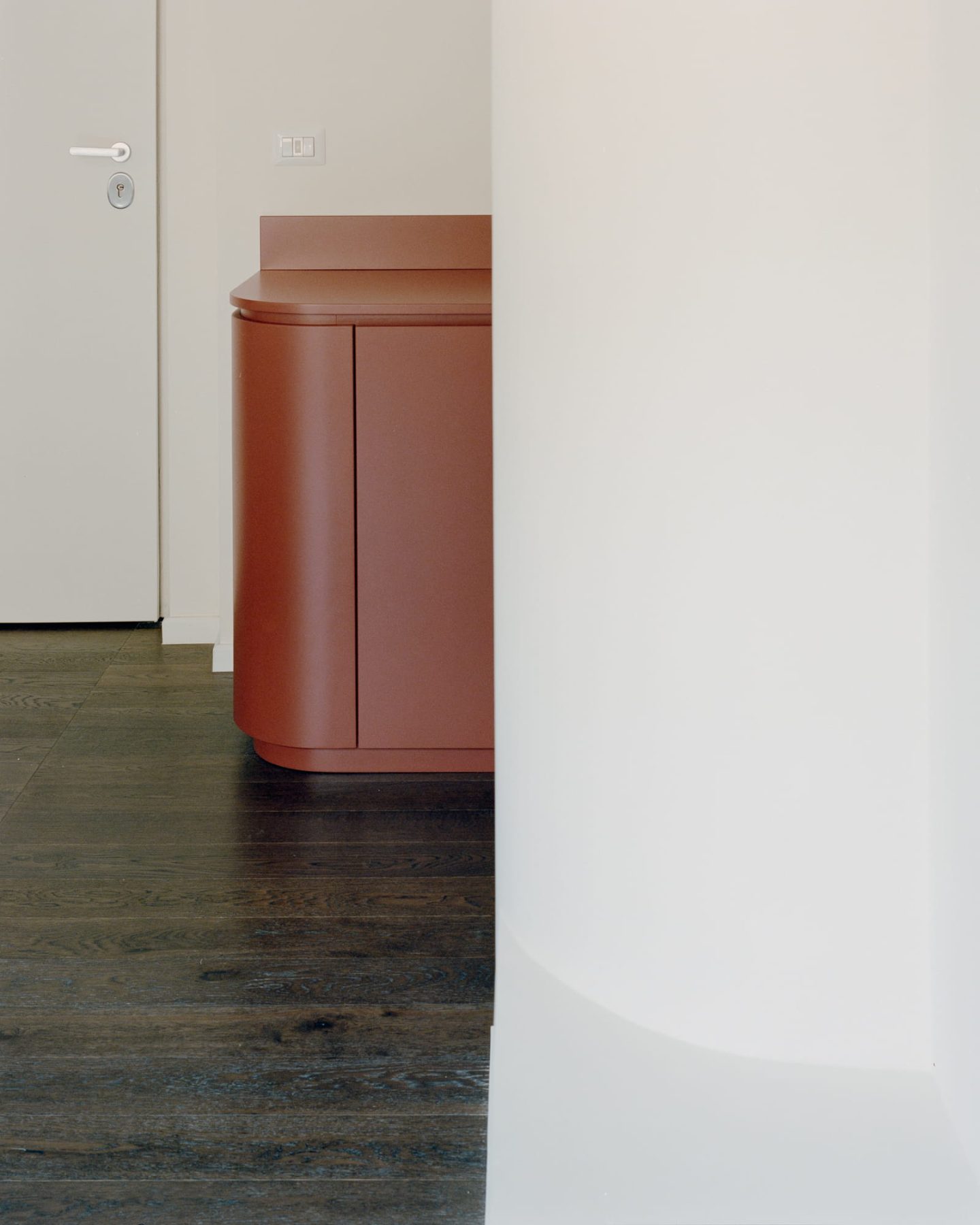 Archisearch OUT Designs a Bold Kitchen Composition in a 1930s Rationalist Apartment in Rome