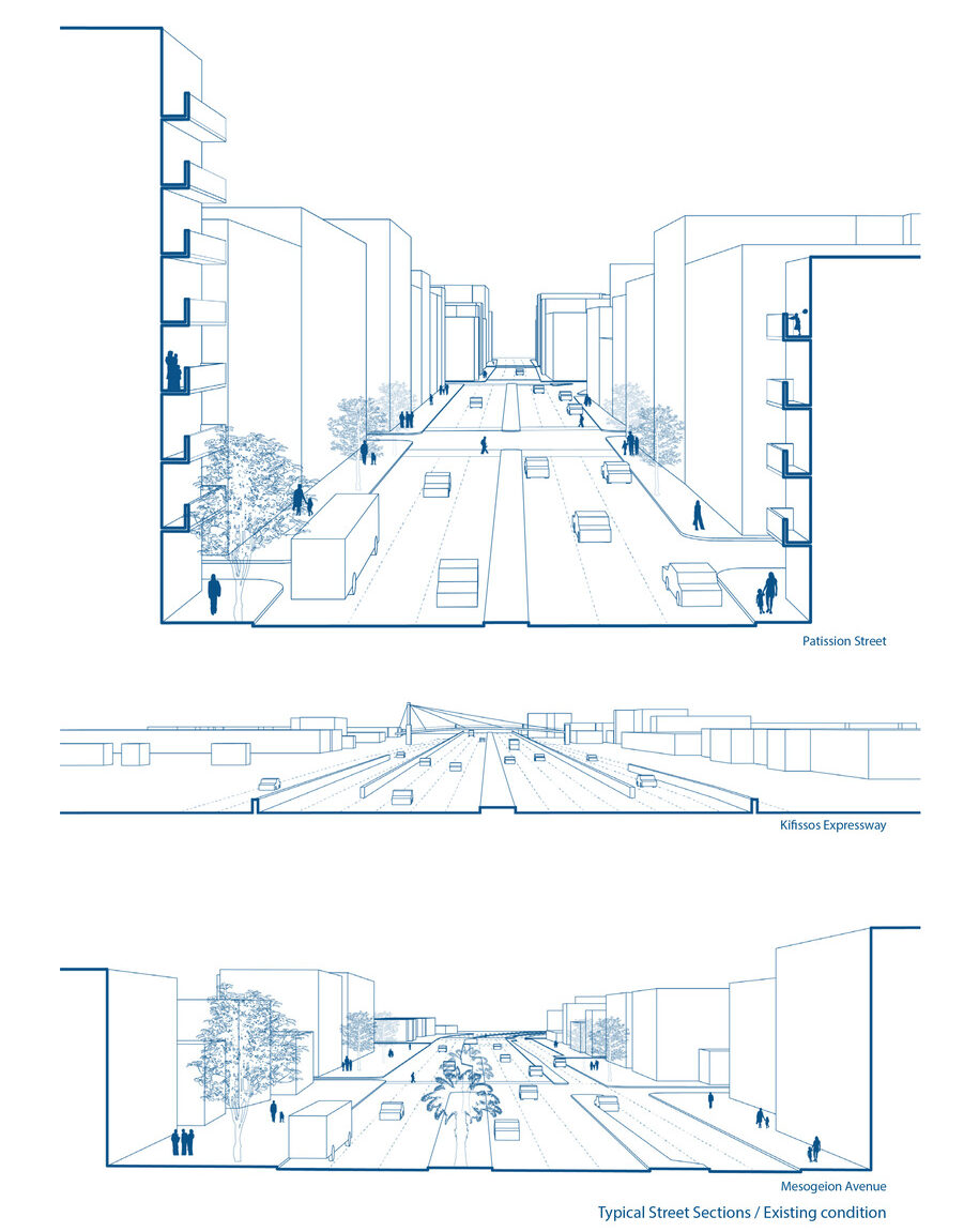 Archisearch The Pumpkin_A new public transport for the city of Athens | competition entry by Foteini Bouliari & Sophia Michopoulou