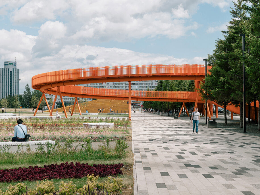 Archisearch DROM converts Azatlyk Square in Russia into a lively contemporary public space