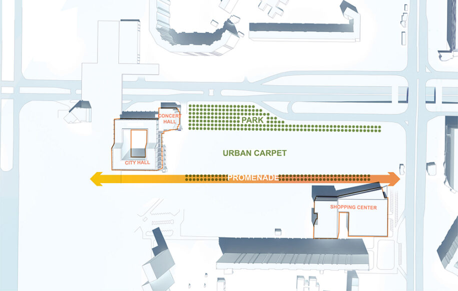 Archisearch DROM converts Azatlyk Square in Russia into a lively contemporary public space