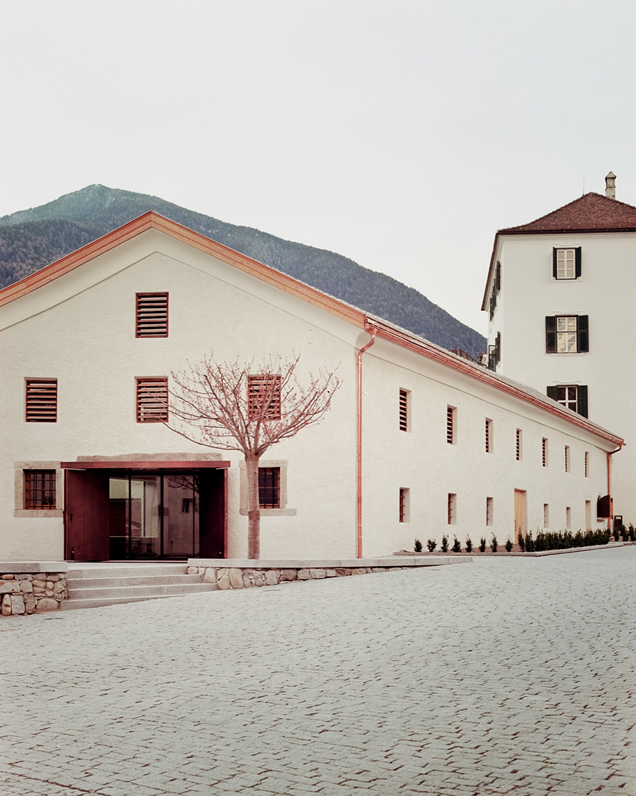 Archisearch Novacella Abbey Museum Addition : a tripartite spatial sequence forms an atmospheric bridge across histories | MoDusArchitects