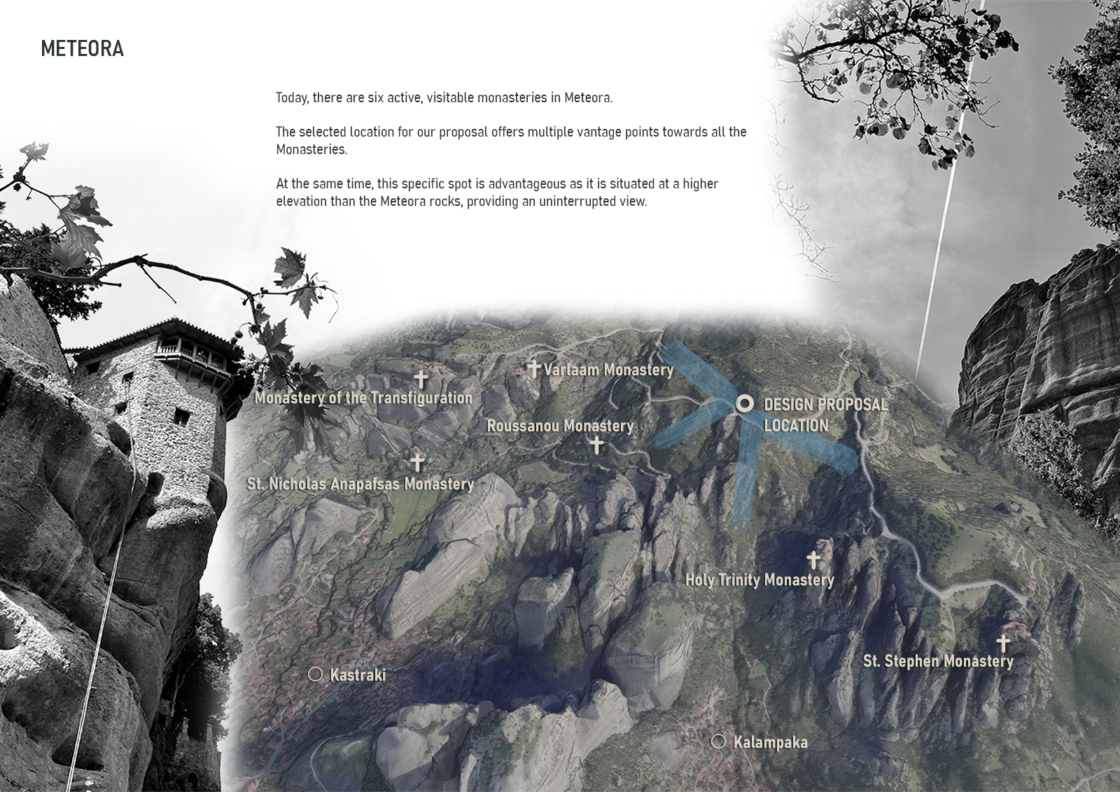 Archisearch Sacred Rocks: A contemporary monastery in Meteora | A diploma thesis by Diamanti Electra and Antoniou Konstantinos