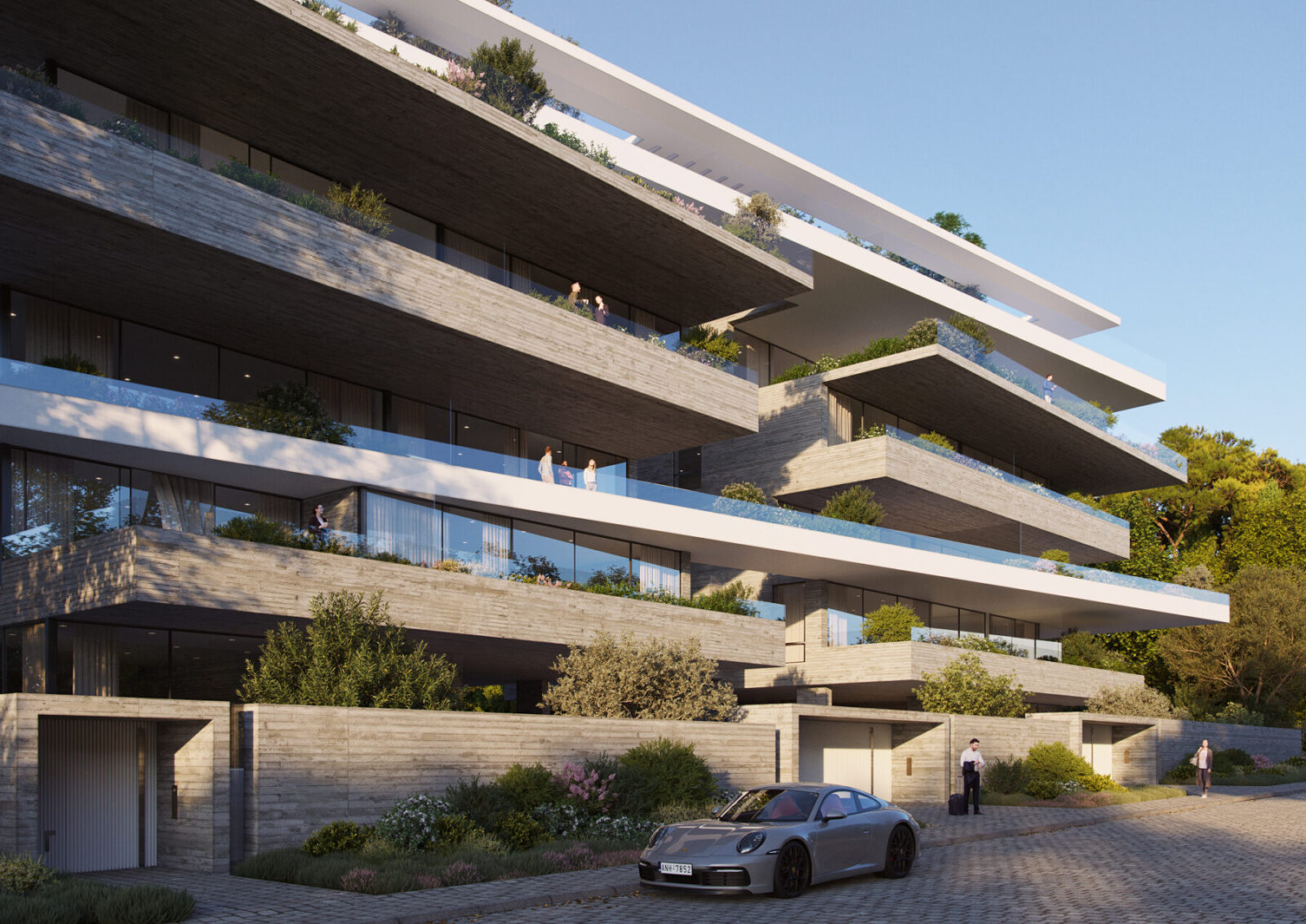 Archisearch Cascading Terraces Residential Building | Χρυσό βραβείο A’ Design Award για την Potiropoulos+Partners