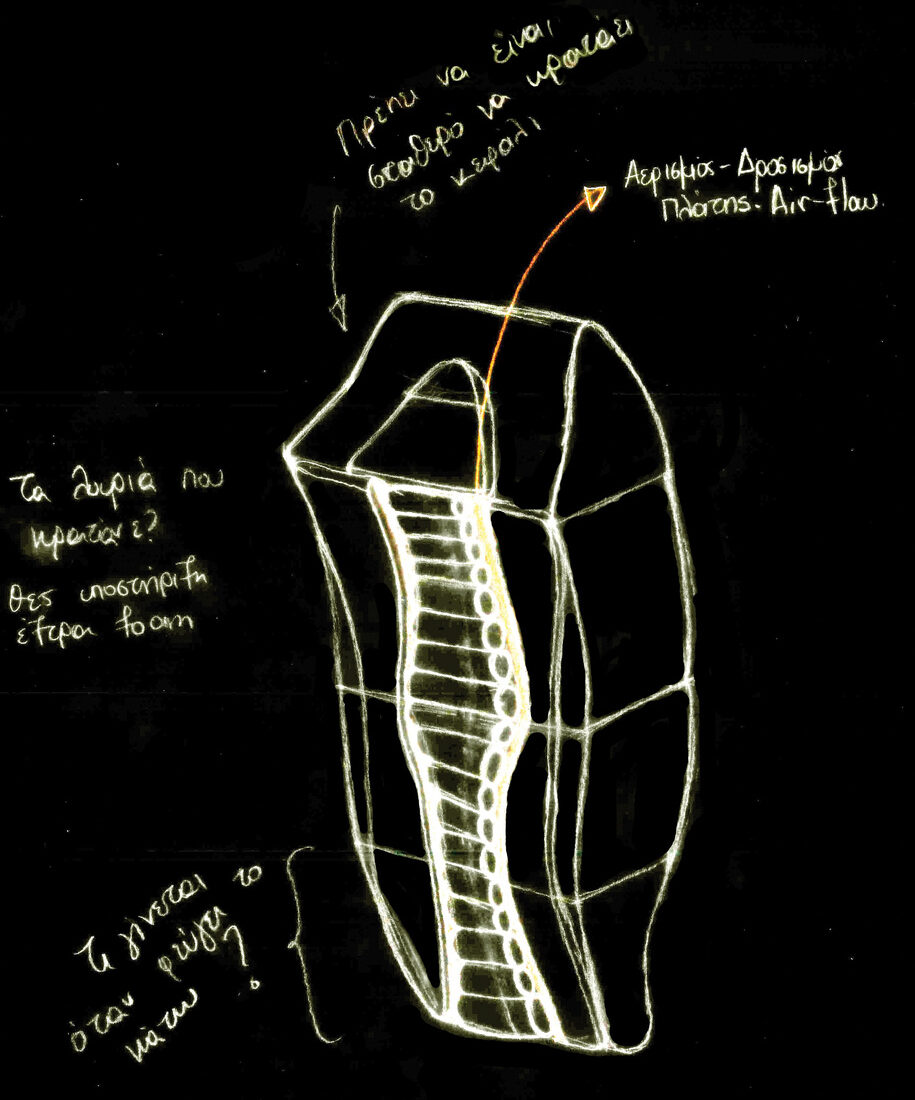 Archisearch Modpack: A Biodegradable backpack for Urban and Rural Use | Diploma thesis project by Lioka Stella