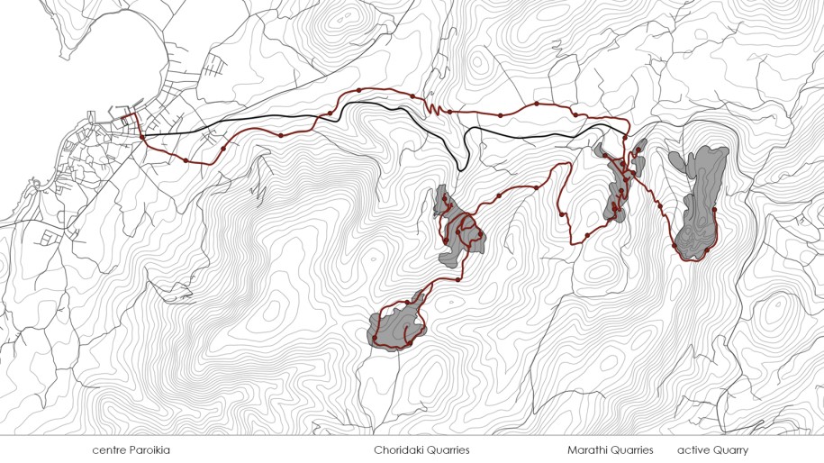 Archisearch Resurrecting the Parian Marble: land_material| Diploma Thesis by Chrysoula Douka