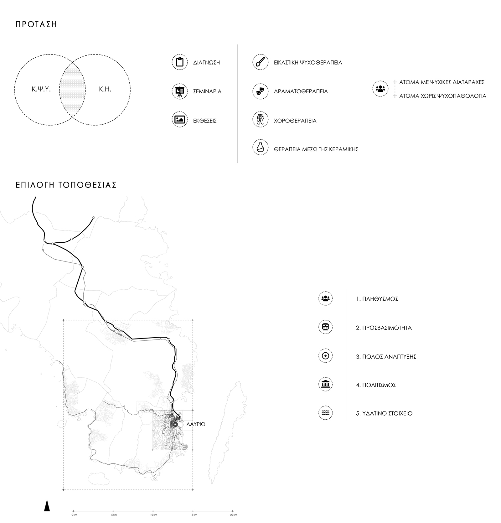 Archisearch Creative arts therapy centre in Laurium | Diploma thesis by Iliana-Eleni Mantouvalou & Marilia Panaretou