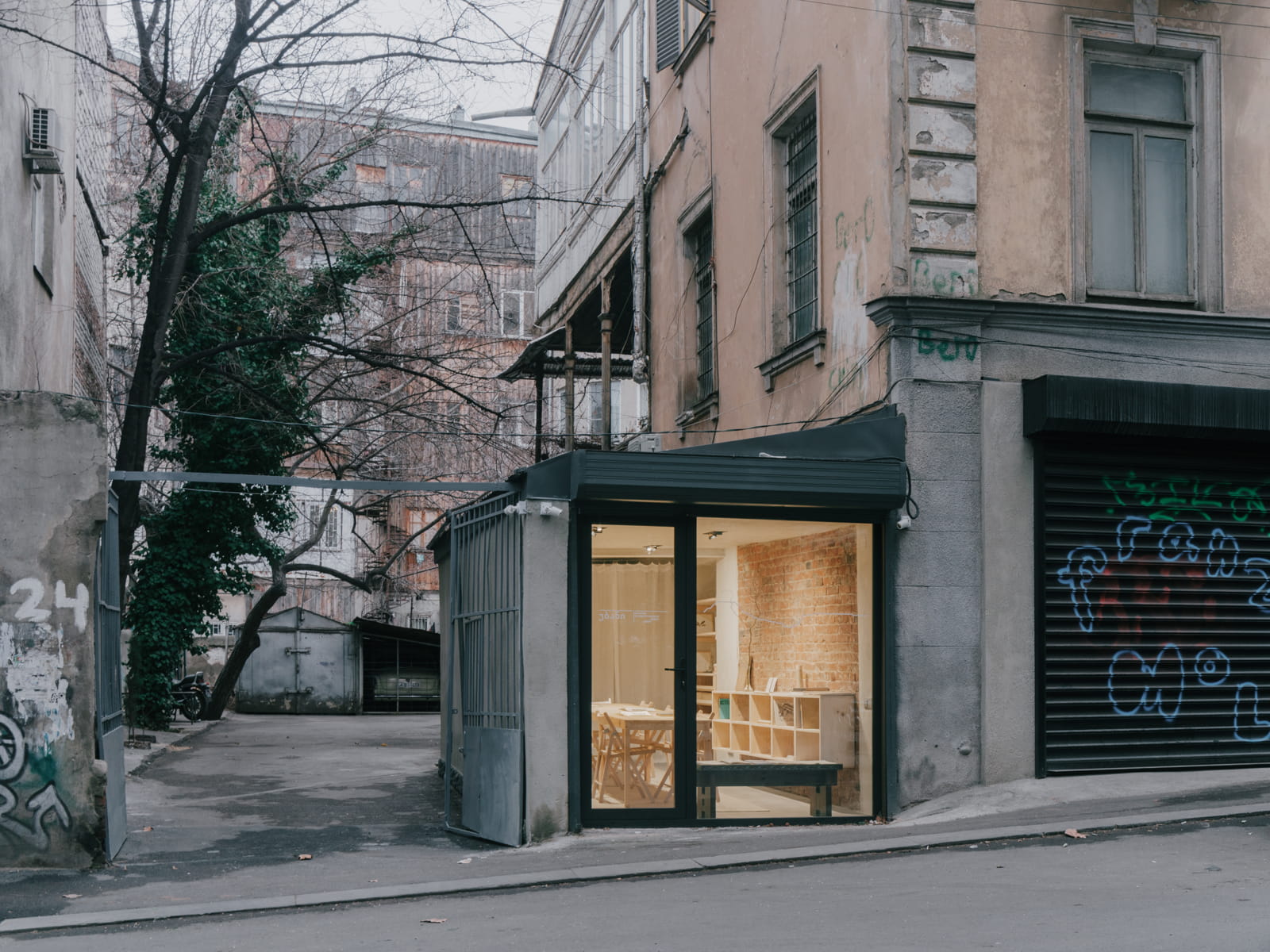Archisearch Ubani Garage: the Architect’s Office Becomes a Laboratory for the City in Tbilisi, Georgia