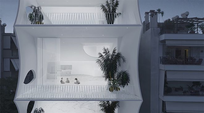 Archisearch - La Torre de la nostalgia: a sculptural tower in Glyfada by 314 Architecture Studio 