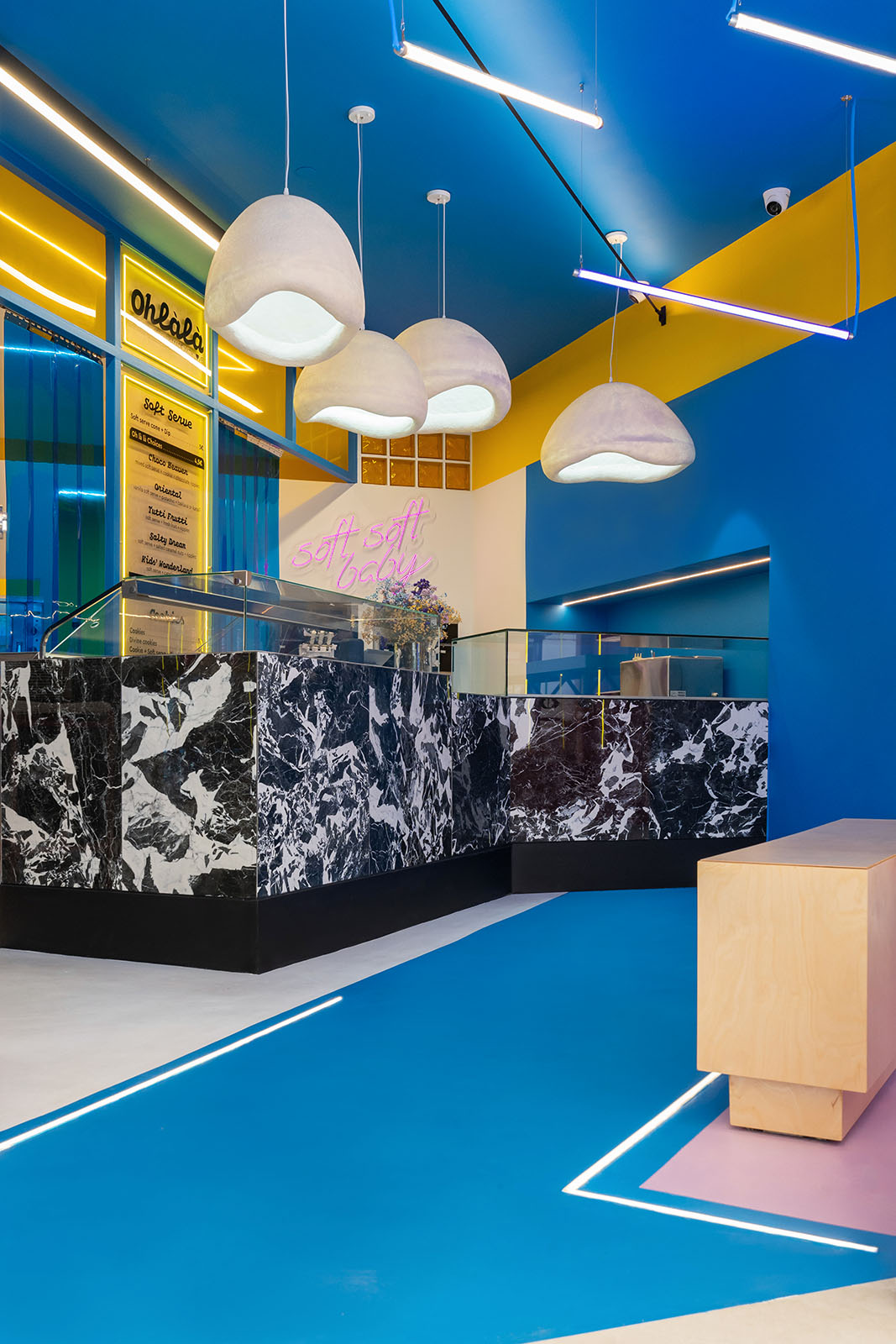 Archisearch Puzzle Interior Design designs Oh La La as a funky disruption in the historic urban fabric of Chania