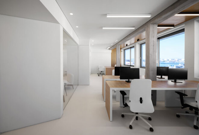 Archisearch - Seajets Office Space in Piraeus | by KKMK Architects