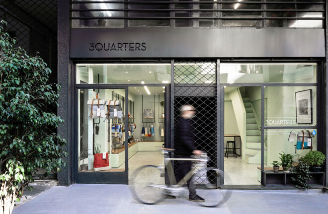 Archisearch 3QUARTERS workshop and retail: a space devoted to sustainability, locality and the art of crafting  | ASQUIAT Architectural Design Office