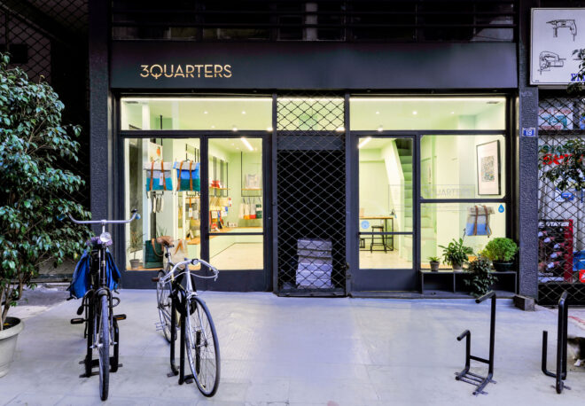 Archisearch - 3QUARTERS workshop and retail: a space devoted to sustainability, locality and the art of crafting  | ASQUIAT Architectural Design Office