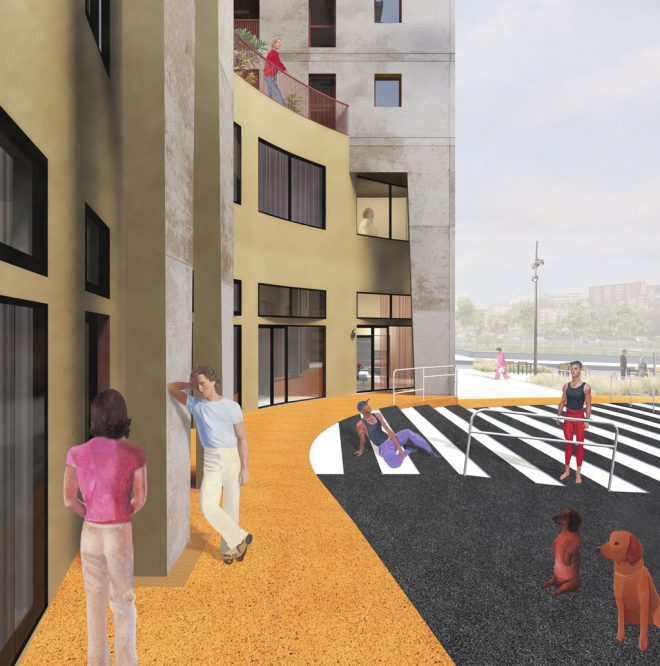 Archisearch The Square That Was Never Meant to Exist: Lise Meitner Square in Ivry-sur-Seine, Paris by BOARD with STAR