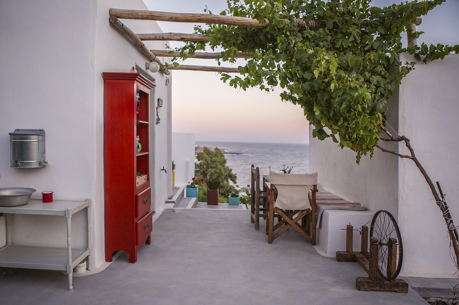 Archisearch ARGALIOS Guesthouse in Stavros, Donousa, Cyclades archipelago | Anka Arvanitidi - ECUALab