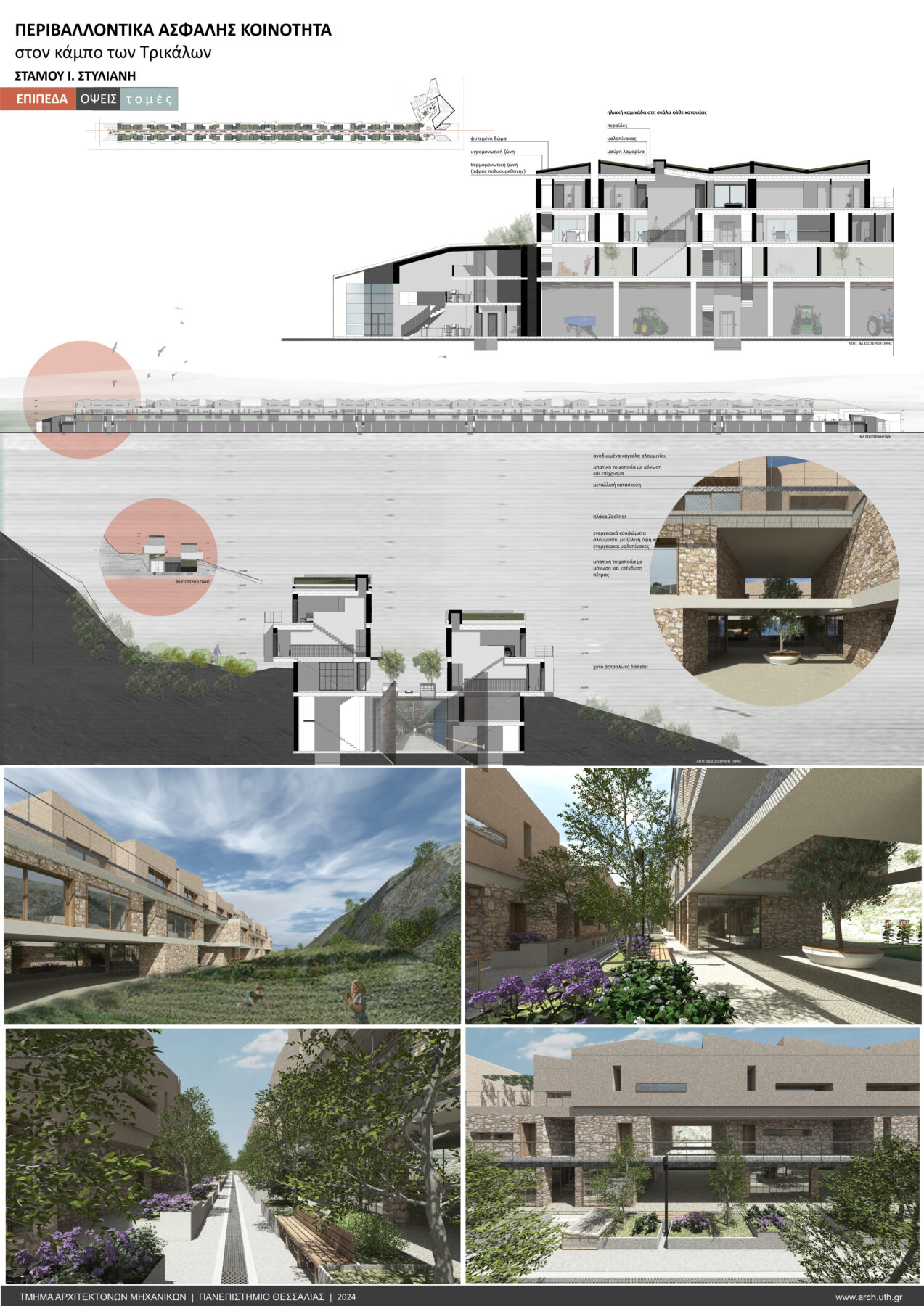 Archisearch Περιβαλλοντικά ασφαλής κοινότητα στον κάμπο των Τρικάλων | Διπλωματική εργασία της Στυλιανής Στάμου
