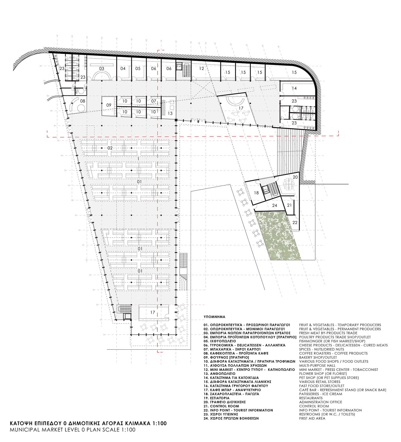 Archisearch Νέα Δημοτική Αγορά Αγ. Μαρίνας Ιωαννίνων: η πρόταση των Constantine Bouras Studio, Evita Fanou Architecture & Design σε συνεργασία με τους Α.Λαμπρινός, Ί.Δερμιτζάκη, Π.Λιόντος, Ε.Μάλμου στο δημόσιο αρχιτεκτονικό διαγωνισμό ιδεών