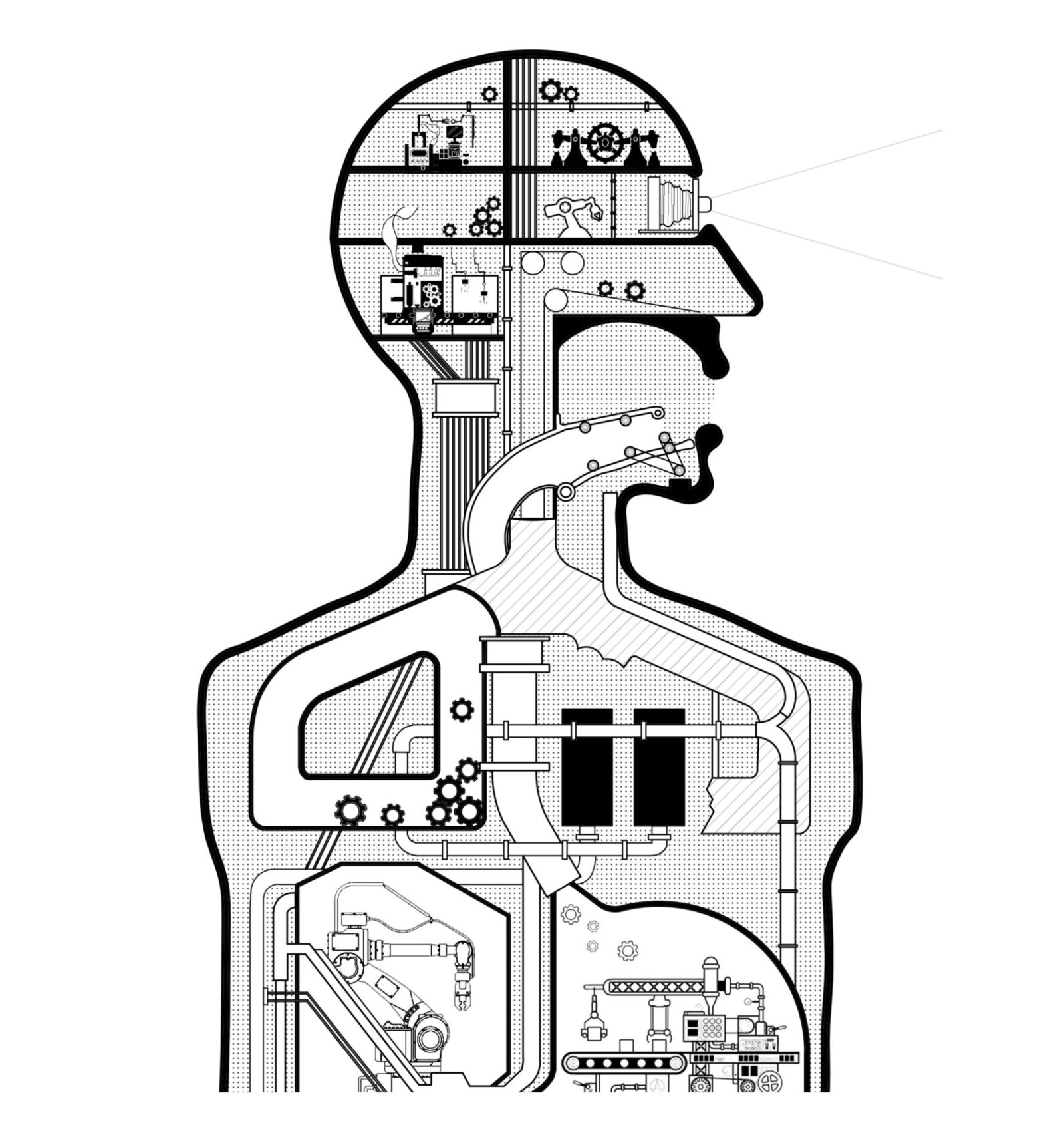 Archisearch Dream images, virtual spaces and desiring machines | Research thesis by Theoni Gkesiou