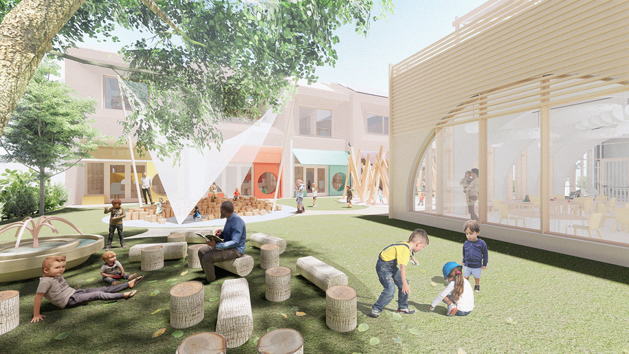 Archisearch Porteles_an intergenerational Welfare Complex by MAZi Architects | 1st distinction_National Architectural competition 
