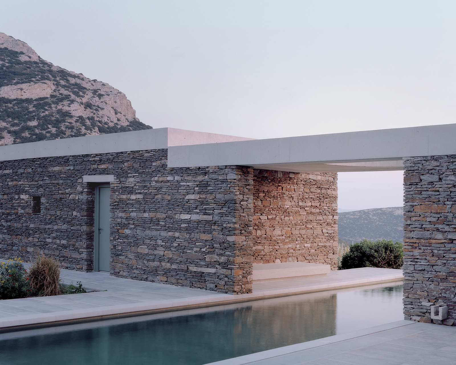 Archisearch House with a garden in Sifnos island // by OFFICE MUTO