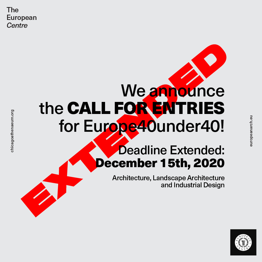 Archisearch Europe 40 under 40®Awards | Open call for Entries