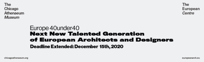 Archisearch - Europe 40 under 40®Awards | Open call for Entries