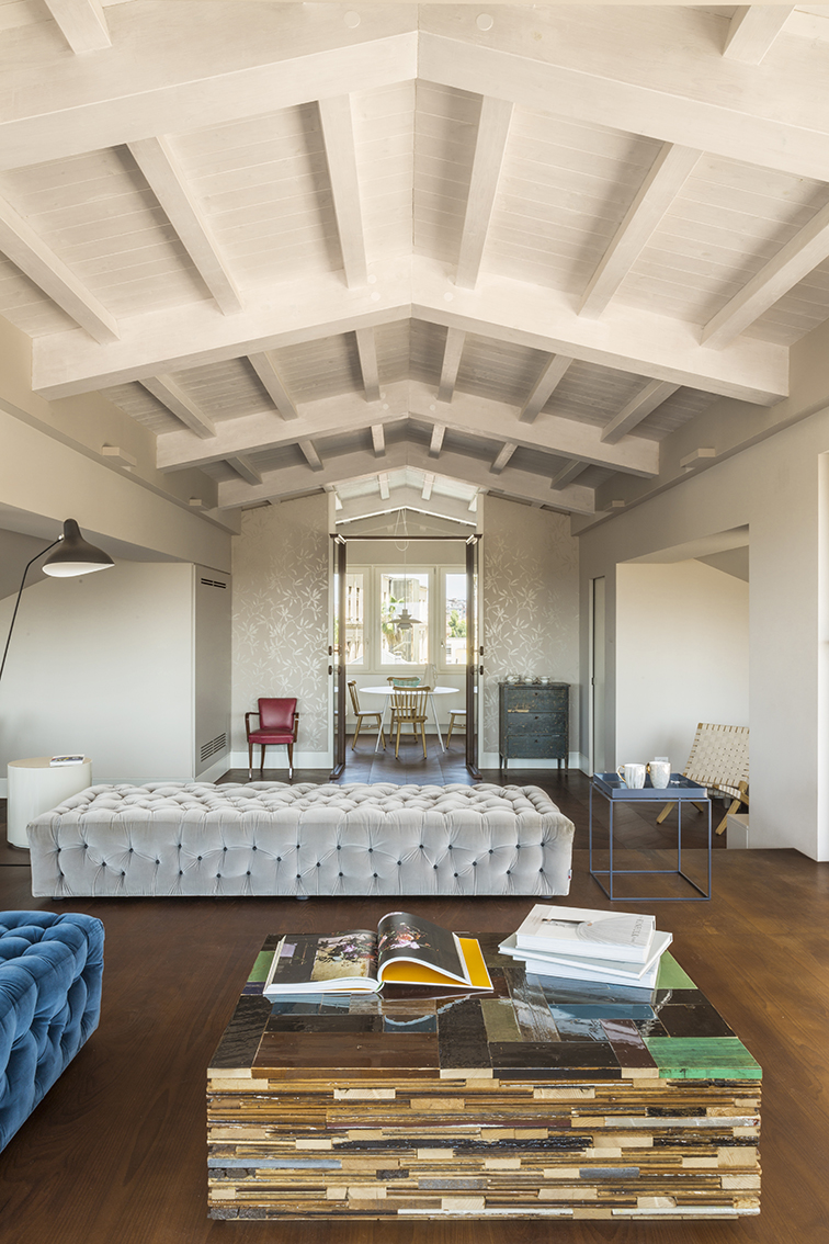 Archisearch House B+B in Rome: Alvisi Kirimoto designs an artist's loft-atelier overlooking the Colosseum