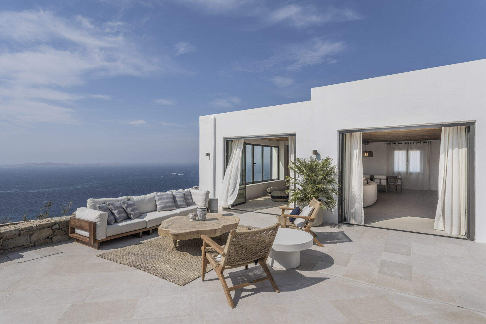Archisearch Kyanos Villa in Mykonos | by Mykonos Architects