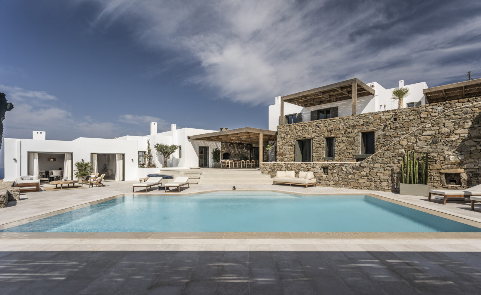 Archisearch Kyanos Villa in Mykonos | by Mykonos Architects