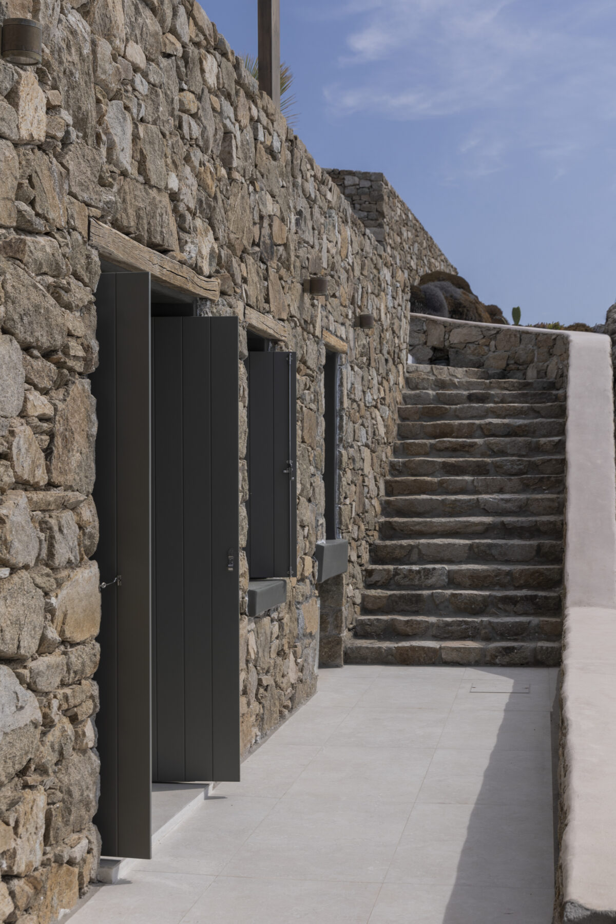 Archisearch Kyanos Villa in Mykonos | by Mykonos Architects