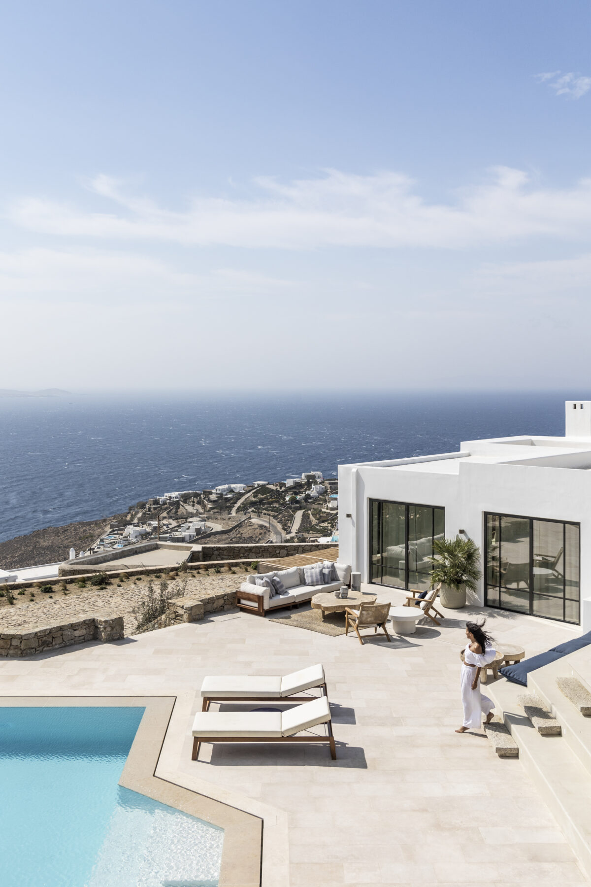 Archisearch Kyanos Villa in Mykonos | by Mykonos Architects