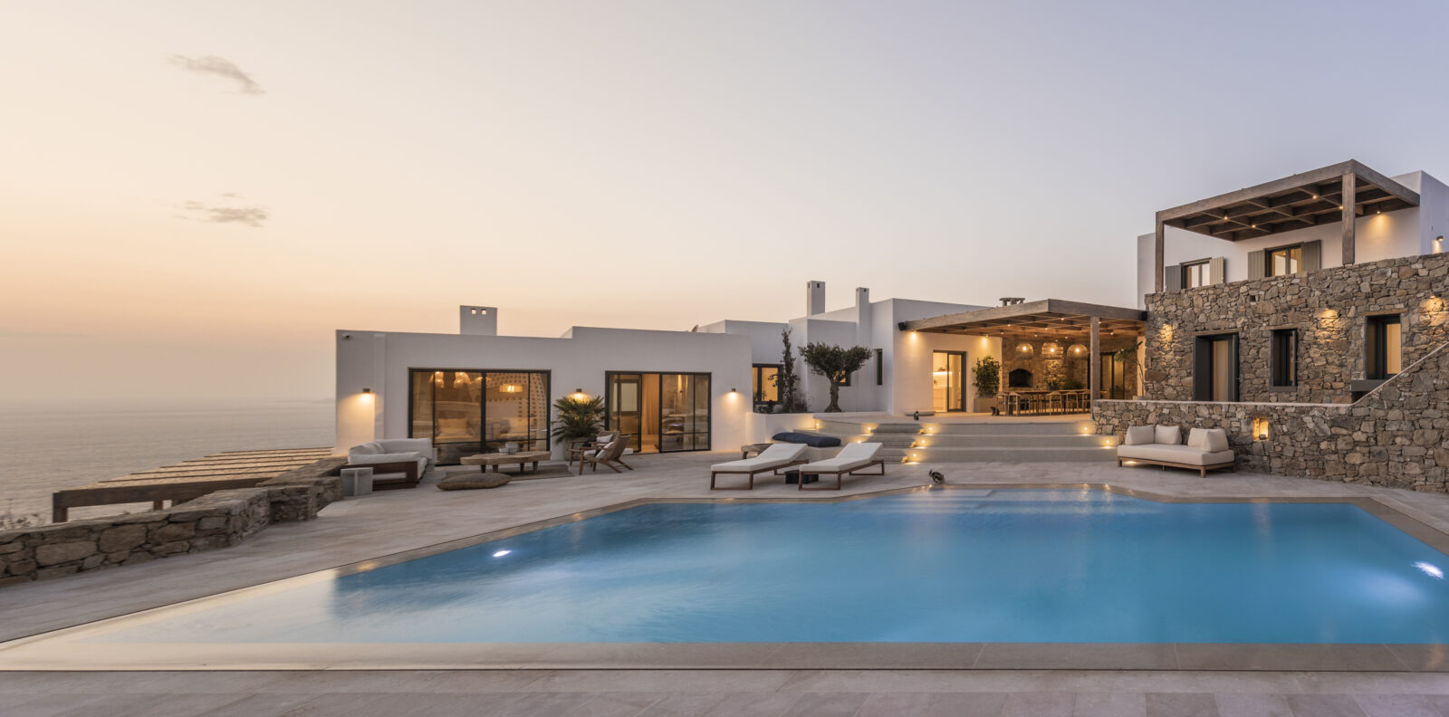 Archisearch Kyanos Villa in Mykonos | by Mykonos Architects