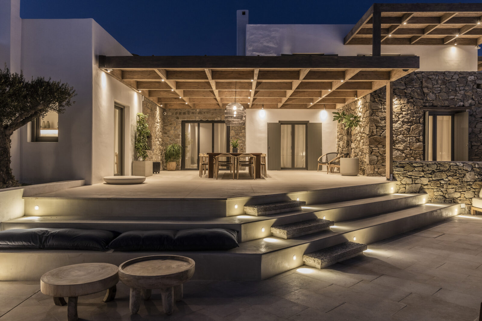 Archisearch Kyanos Villa in Mykonos | by Mykonos Architects