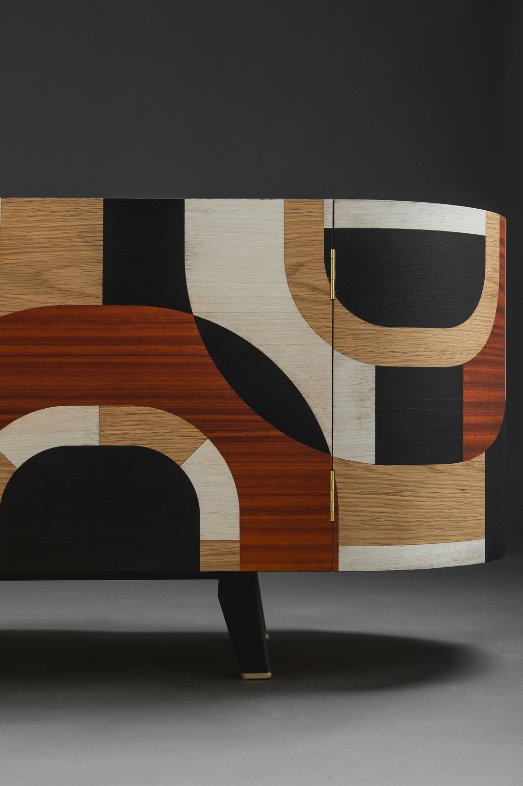 Archisearch Marquetry geometric sideboard | Mockinbird studio