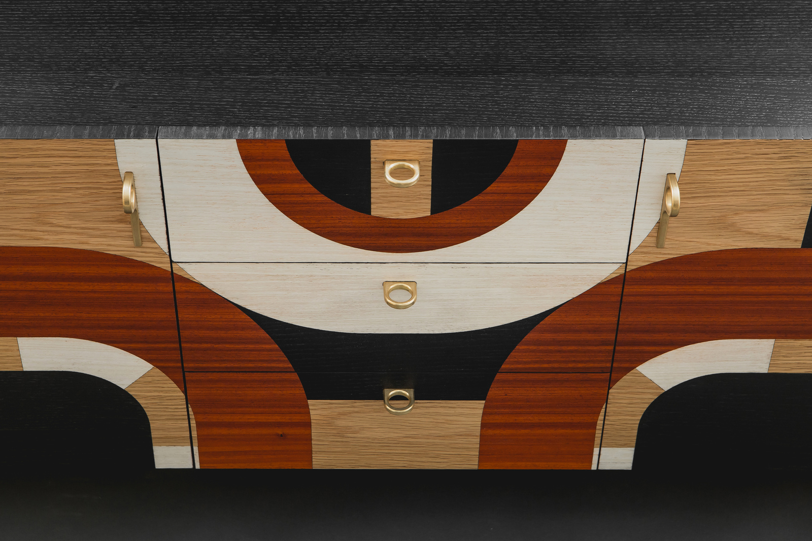 Archisearch Marquetry geometric sideboard | Mockinbird studio