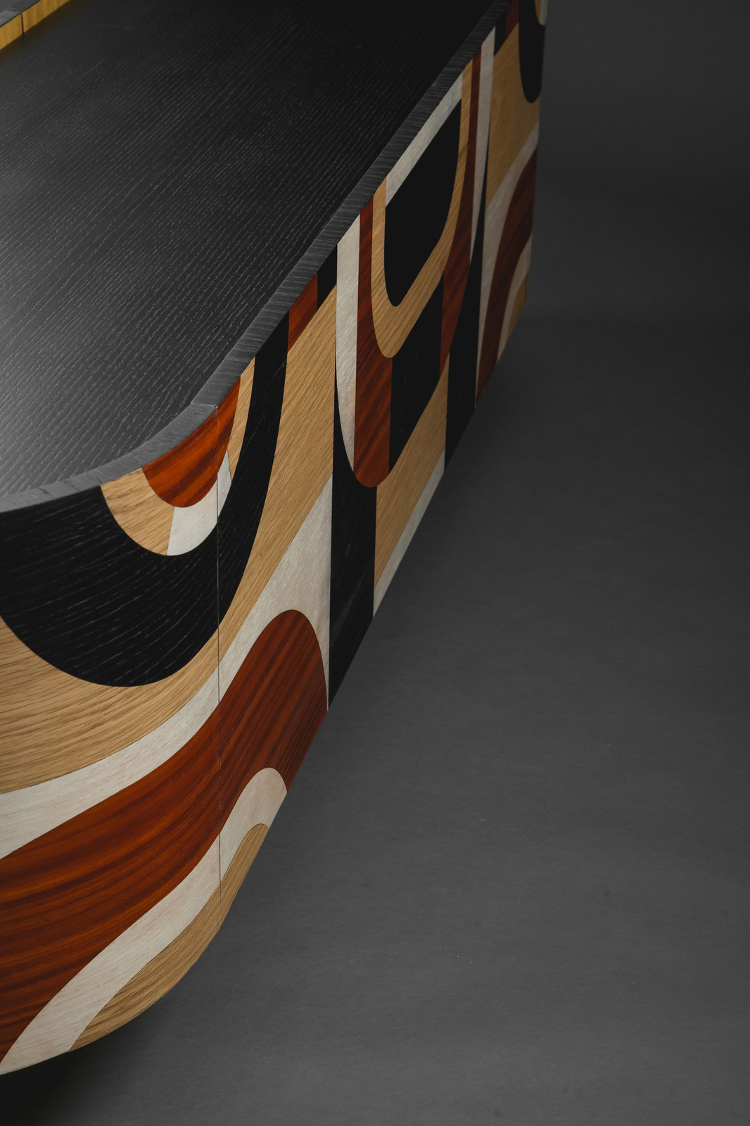 Archisearch Marquetry geometric sideboard | Mockinbird studio