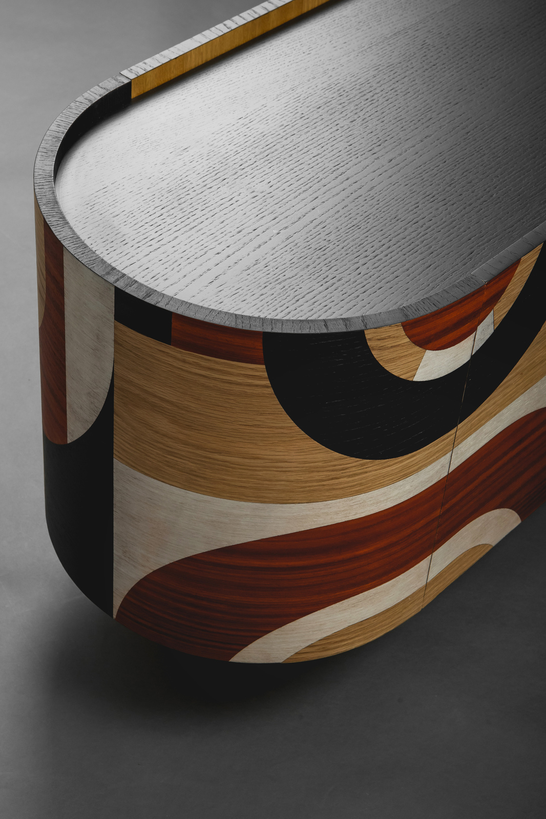 Archisearch Marquetry geometric sideboard | Mockinbird studio